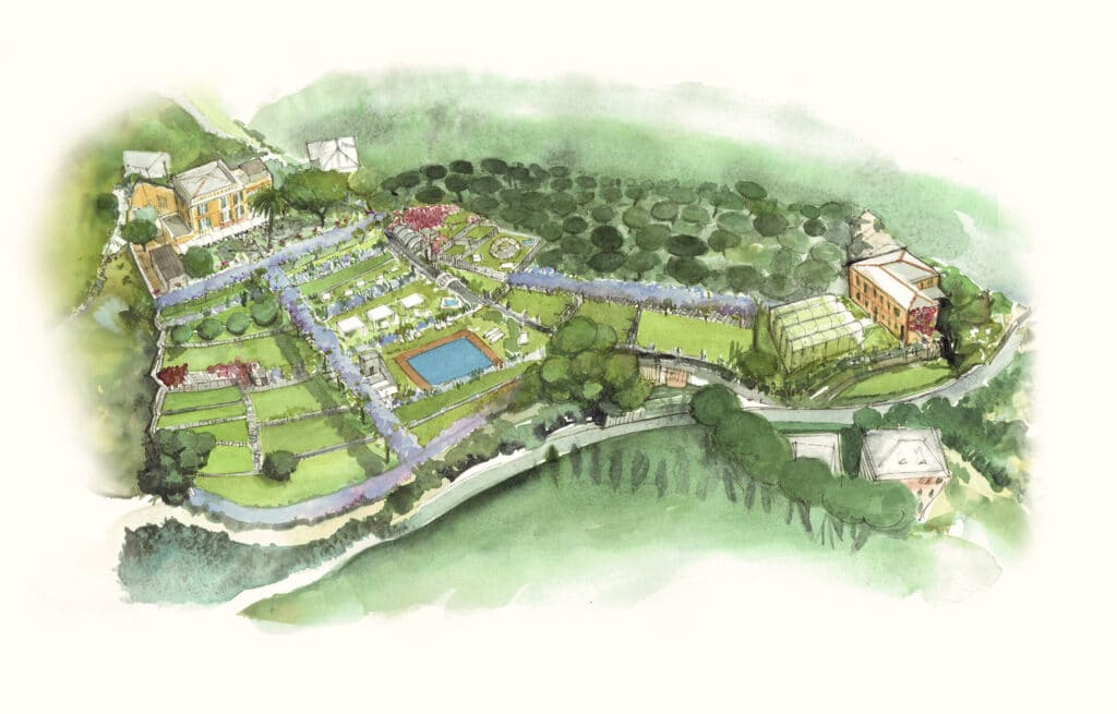 Mappa del resort